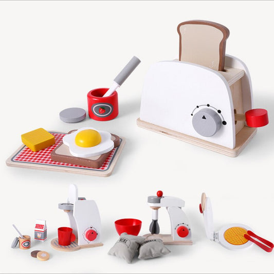 Montessori Wooden Toaster Toy