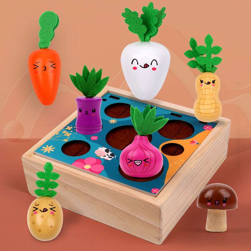 Montessori Wooden Farm Toy