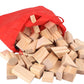 Montessori Wooden Blocks 100 pc