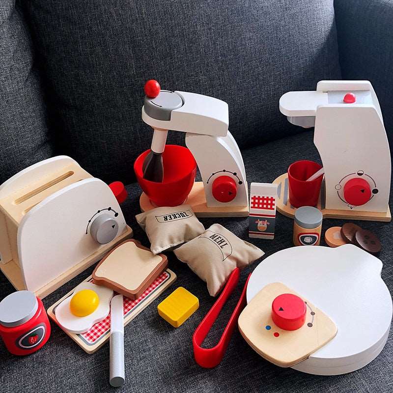 Montessori Wooden Toaster Toy