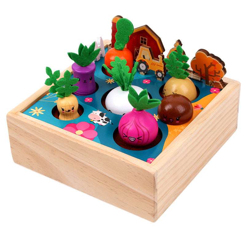 Montessori Wooden Farm Toy