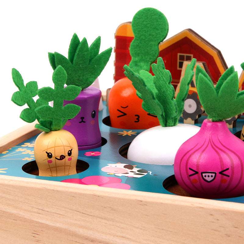 Montessori Wooden Farm Toy