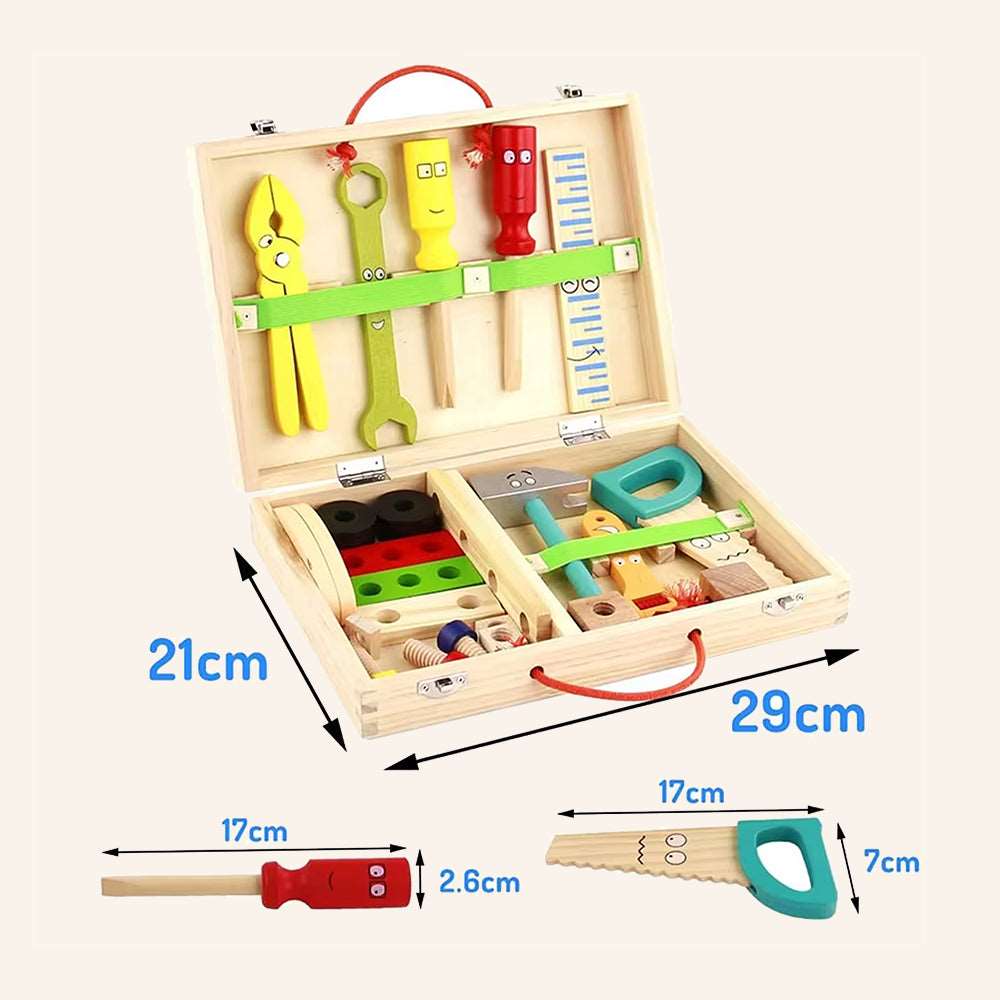 Montessori Wooden Assembling ToolKit