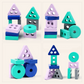 Wooden Montessori Toy Building Blocks