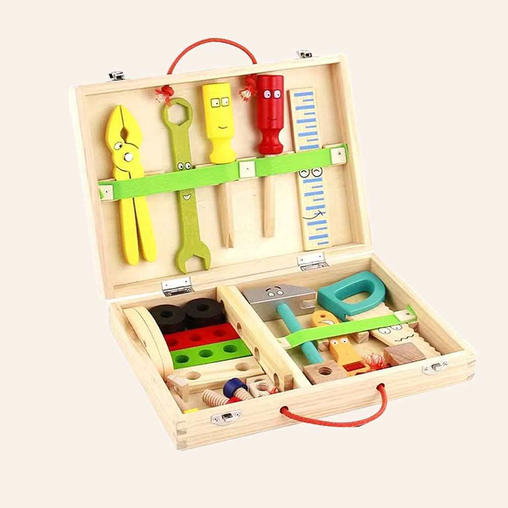 Montessori Wooden Assembling ToolKit