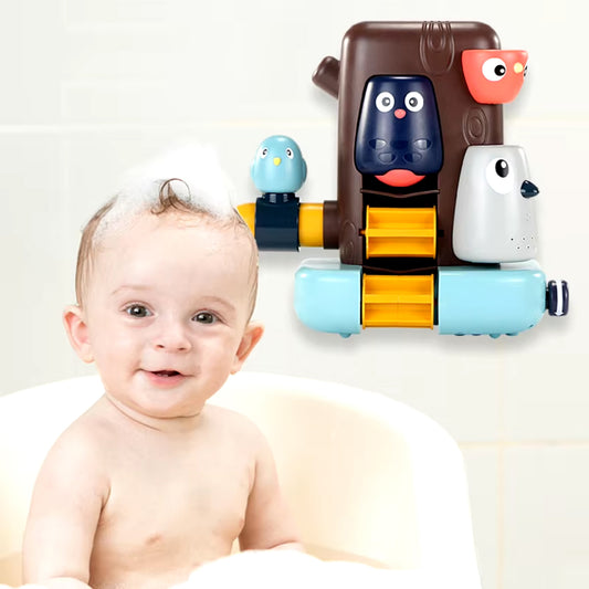 Montessori Pipeline Bath Toy