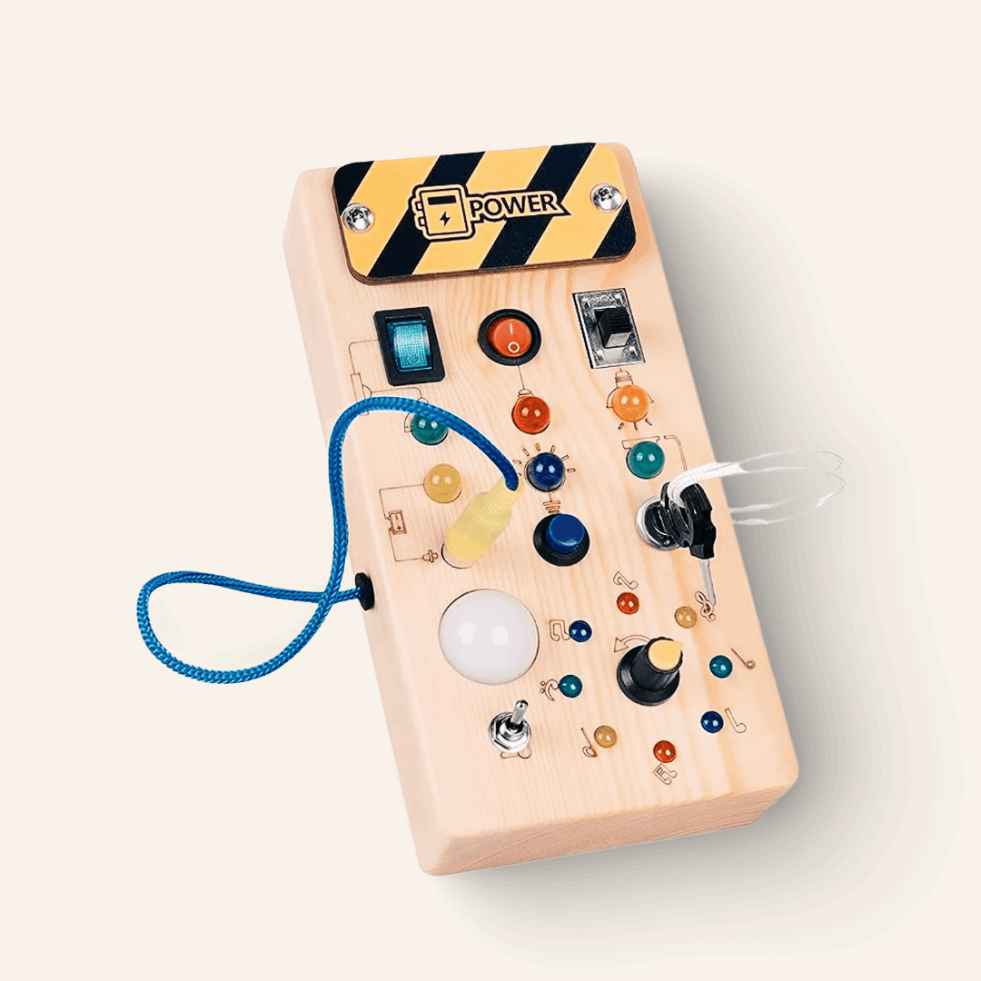 Montessori Wooden Switch Board